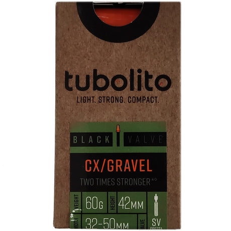 Camera d'aria Tubolito Black Valve CX/Gravel - Valvola 42 mm - M