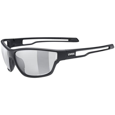 Occhiali Uvex Sportstyle 806 V - Black mat Variomatic smoke - G