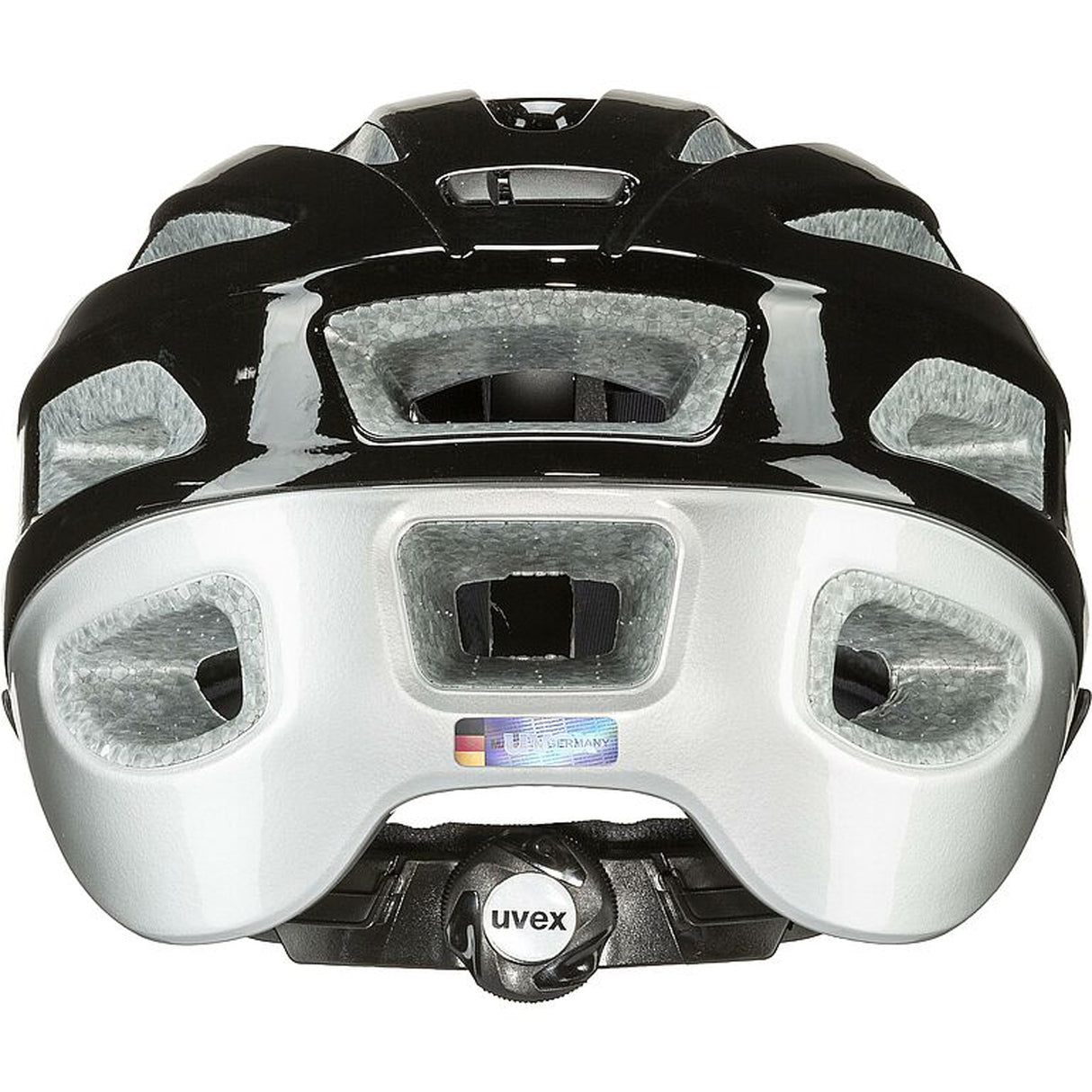 Casco Uvex True - Nero silver - D