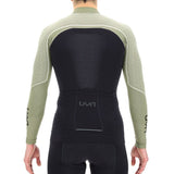 Maglia maniche lunghe UYN Granfondo - Nero verde - L