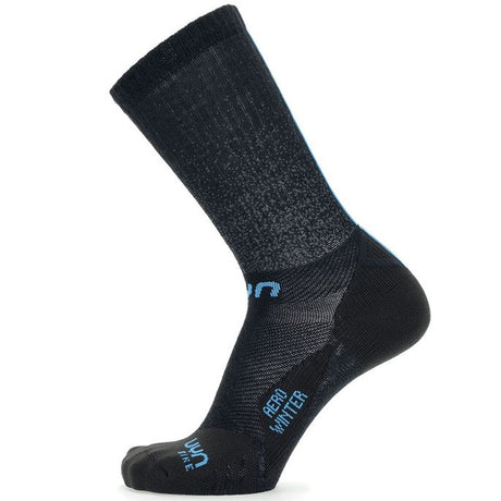 Calze UYN Cycling Aero Winter - Nero blu - Q