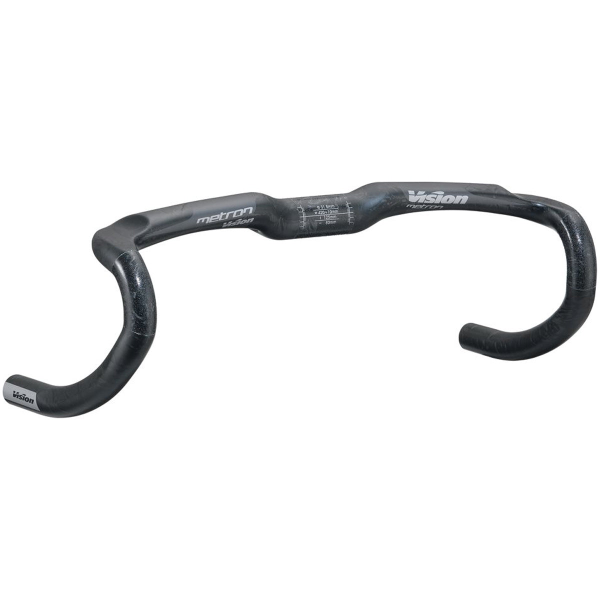 Manubrio Vision Metron 4D compact - Nero grigio