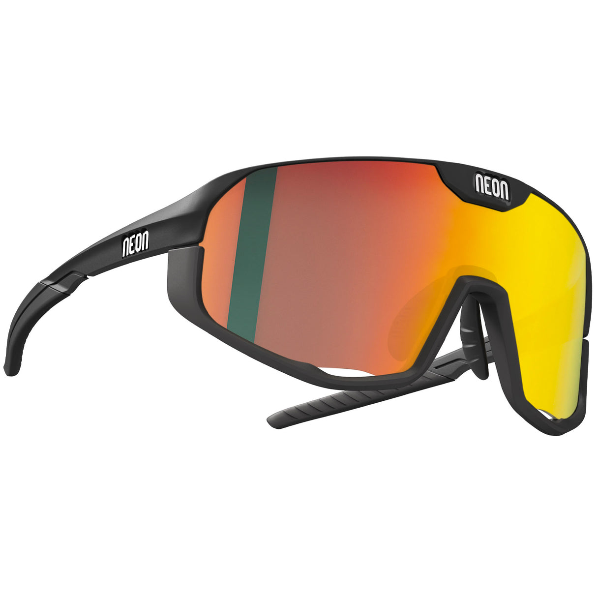 Occhiali Neon Volcano - Black matt red - D