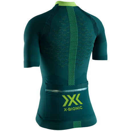 Maglia donna X-Bionic The Trick 4.0 Bike Zip - Verde - I