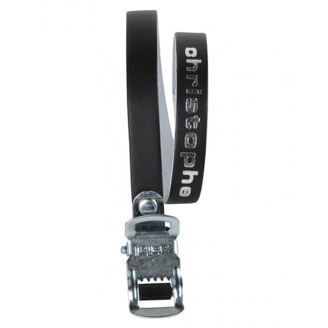 Cinghie per pedali Zefal Christophe Leather - Nero
