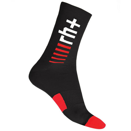 Calze Rh+ Logo thermolite 15 - Nero rosso